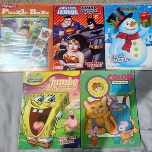 Children's Activity Book Set